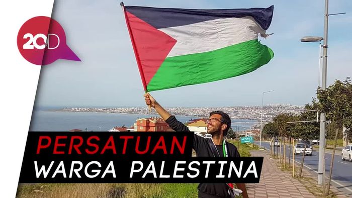 Warga Palestina Bersatu Memprotes Penjajah Israel dan Amerika