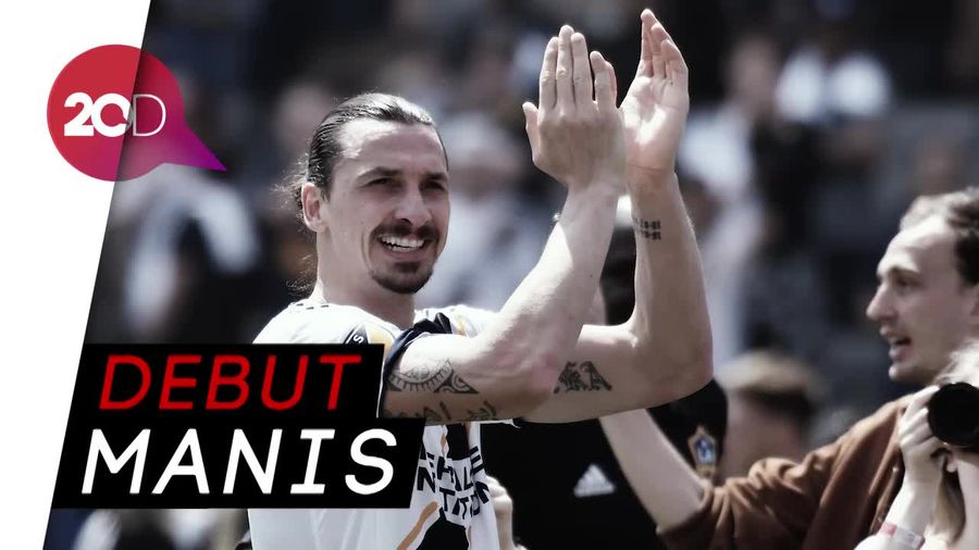 Gol Spektakuler Tandai Debut Ibrahimovic bersama LA Galaxy