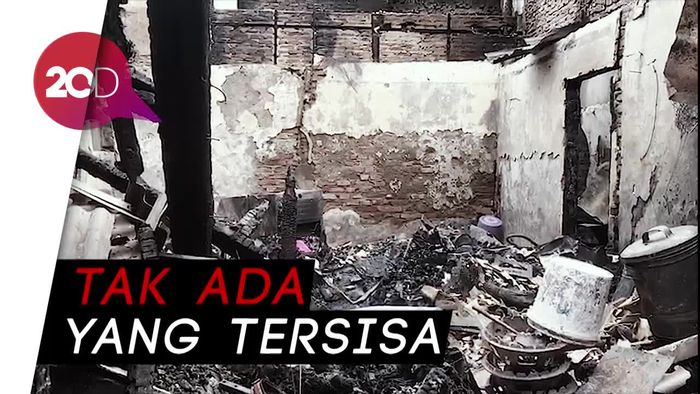 Penampakan Pasca Kebakaran di Tambora
