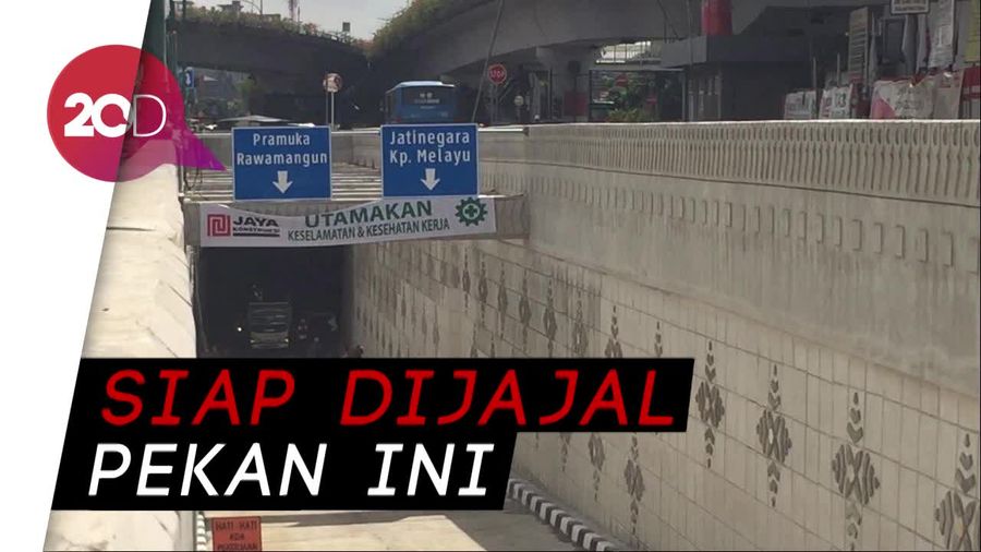 Kondisi Terkini Underpass Matraman