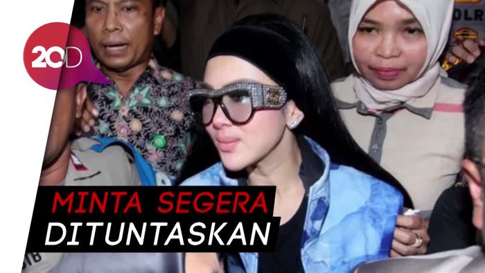 Pesan Syahrini ke Hakim: Bapak Jangan Bela yang Salah