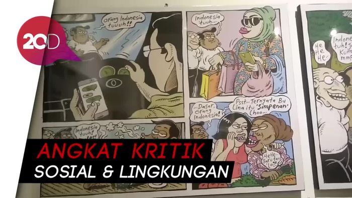 Ratusan Karya Komik Dipamerkan di Galeri Nasional, Tertarik ?