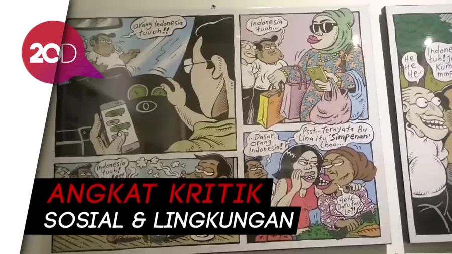 Ratusan Karya Komik Dipamerkan di Galeri Nasional, Tertarik ?