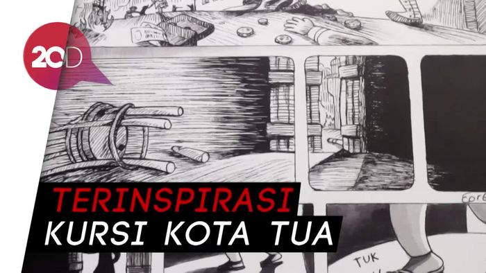 Komik The Chair Juarai Indonesia Art Award 2018