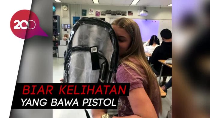 Cegah Penembakan, SMA di Florida Bagikan Tas Transparan ke Siswa
