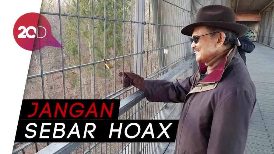 Lagi-lagi BJ Habibie Diisukan Meninggal Dunia