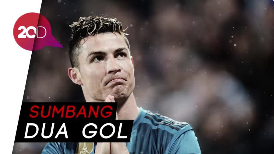 CR7 Bermain Cemerlang, Madrid Kalahkan Juventus 3-0