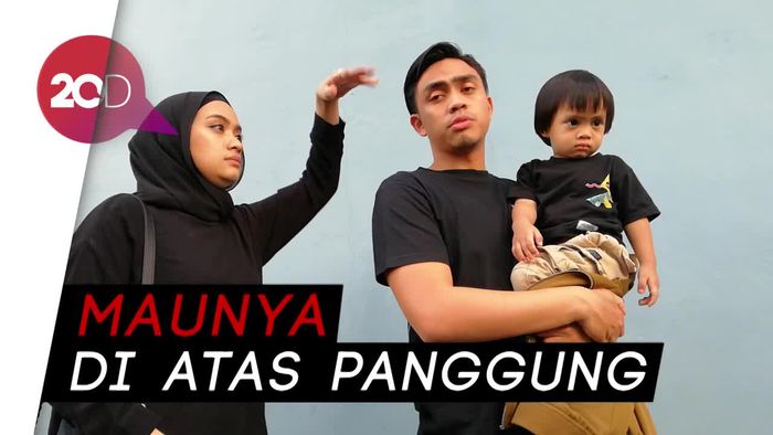 Kerja Sambil Ajak Sekala, Ayudia dan Ditto Sempat Kewalahan