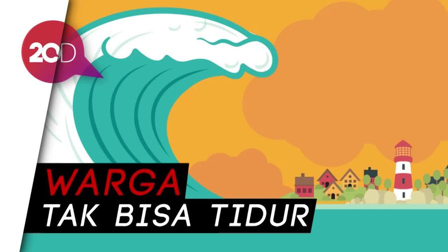 Prediksi Tsunami 57 Meter di Banten Bikin Warga Resah Prediksi Tsunami 57 Meter di Banten Bikin Warga Resah