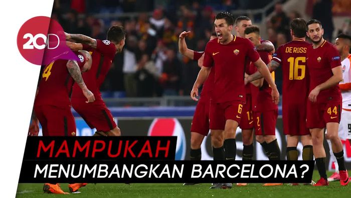 Roma Tak Gentar Hadapi Messi cs