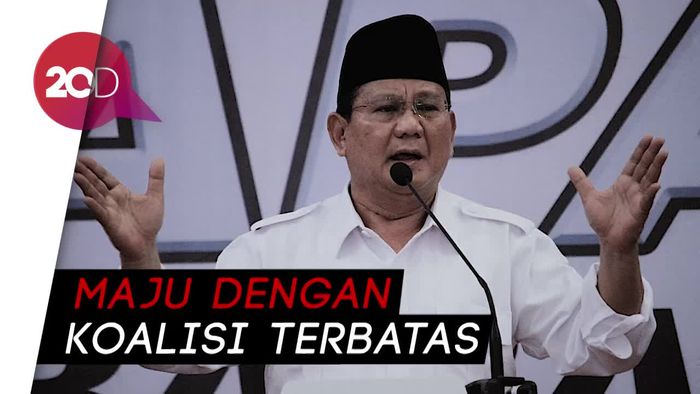 Prabowo Maju Nyapres, Gerindra Tak Takut dengan Koalisi Jokowi