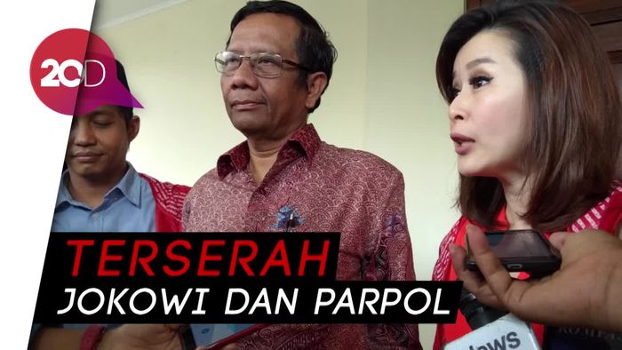 Diusung PSI Jadi Cawapres Jokowi, Mahfud MD: Silakan Saja!