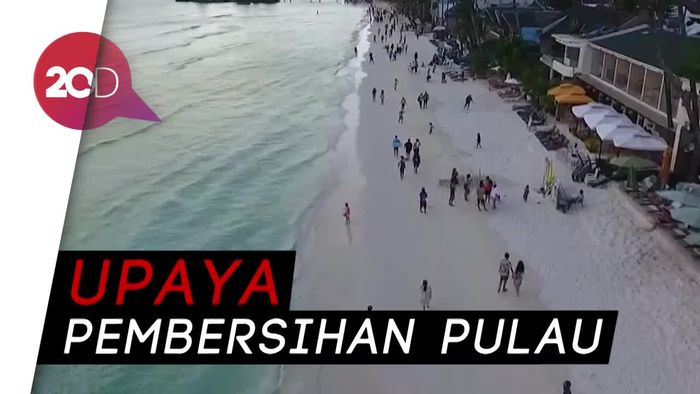 Duterte Minta Pulau Wisata Boracay Ditutup