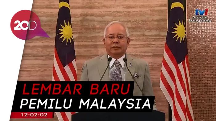 PM Najib Umumkan Pembubaran Parlemen Malaysia ke-13