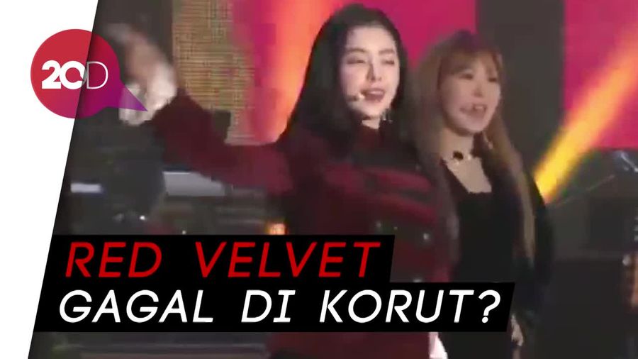 Ekspresi Datar Warga Korut Saat Lihat Penampilan Red Velvet