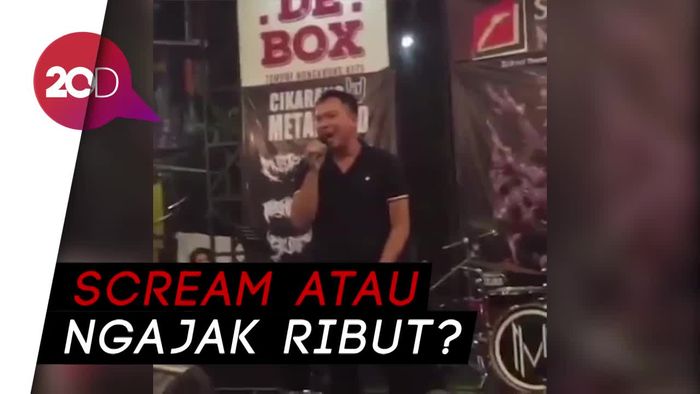 Scream di Acara Musik Metal, Vicky Prasetyo Dinyinyirin Netizen