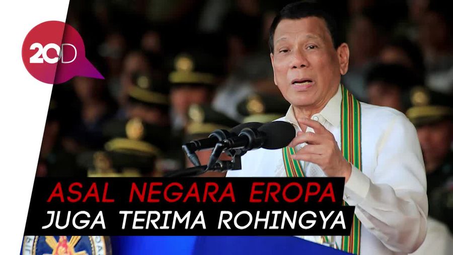 Duterte: Filipina Siap Tampung Pengungsi Rohingya