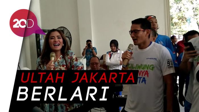Gaya Heboh Sandi Nyanyikan Lagu Sayang Via Vallen