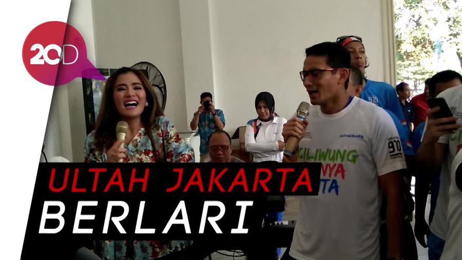 Gaya Heboh Sandi Nyanyikan Lagu Sayang Via Vallen