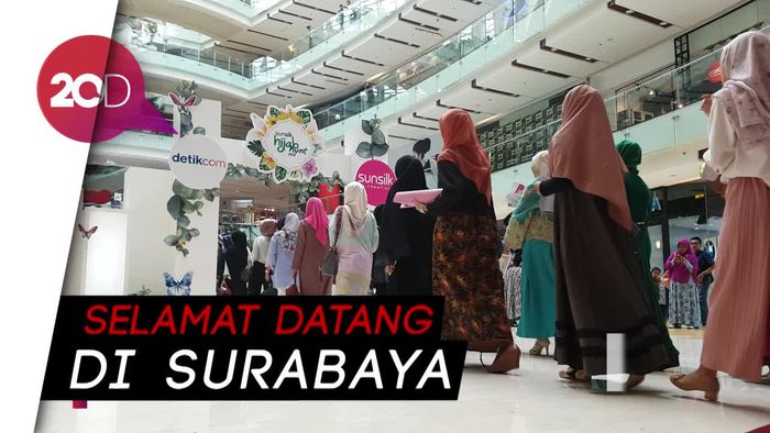 Hari Pertama Sunsilk Hijab Hunt 2018 di Surabaya Dimulai