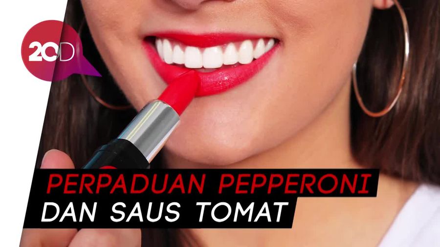 Unik Amat! Lipstik Rasa Pizza Pepperoni Ini Bikin Ngiler