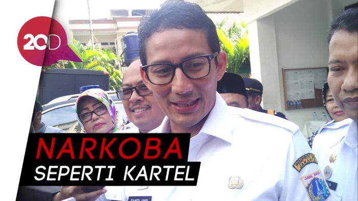 Narkoba Marajalela, Sandi Pantau Ketat Jakut dan Jakbar