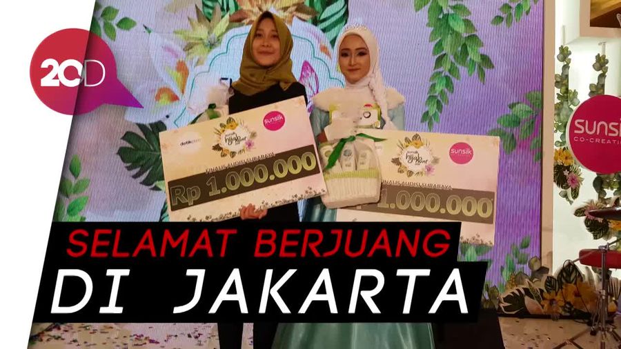 Dua Hijabers Berbakat Pemenang Sunsilk Hijab Hunt 2018 Surabaya