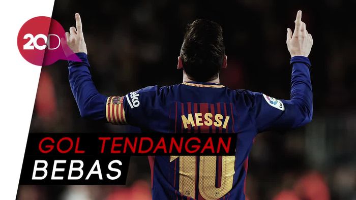 Rekor di Balik Lengkungan Indah Messi