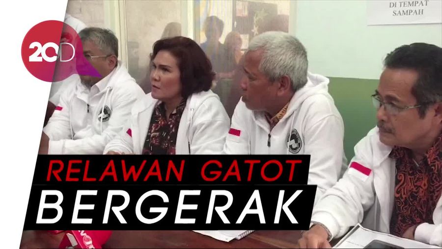 Relawan Gatot Cari Dukungan ke PBB