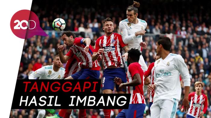 Derby Madrid: Zidane Happy, Tapi Simeone Tidak