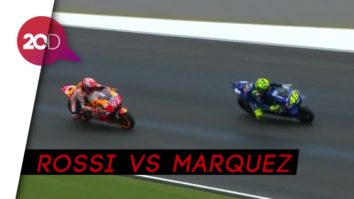 Kocak! Beredar Meme-meme Lucu Rossi vs Marquez