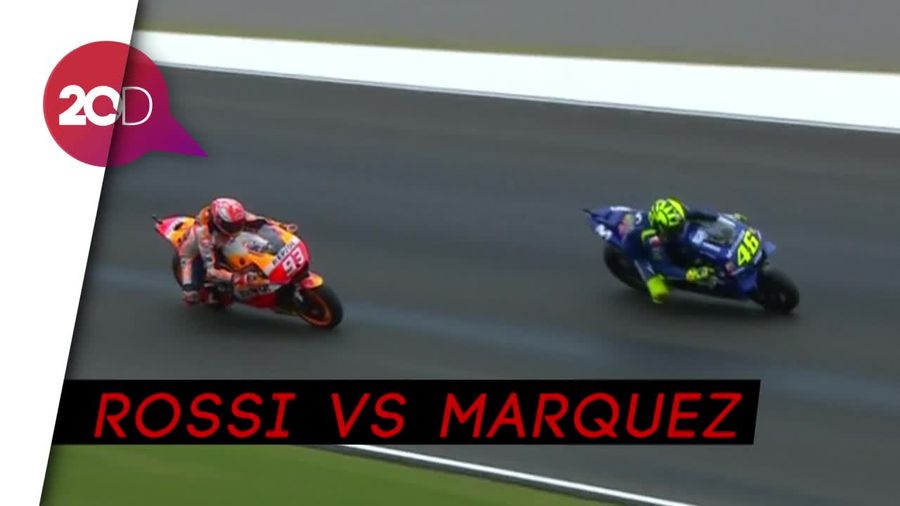 Kocak! Beredar Meme-meme Lucu Rossi vs Marquez