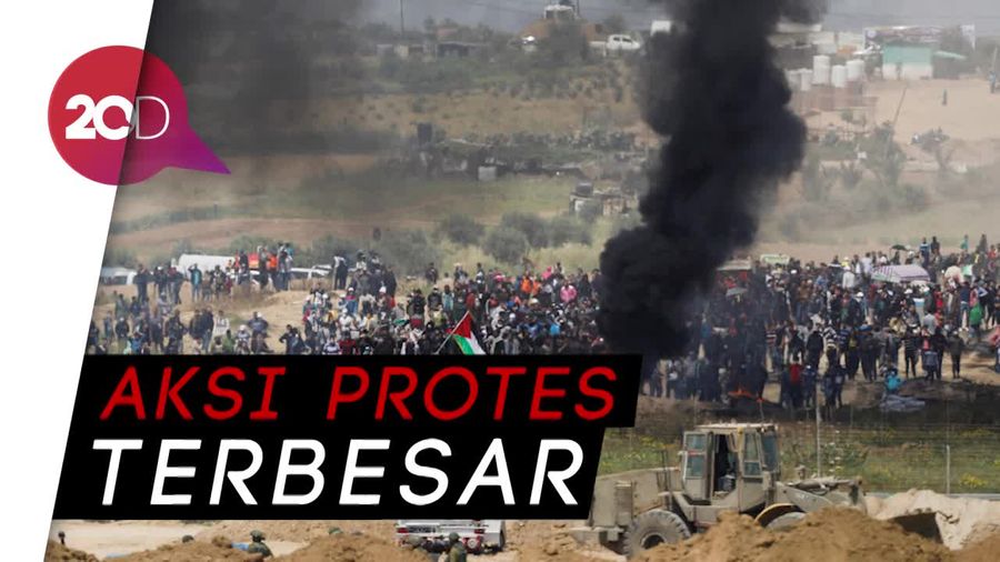 24 Warga Palestina Gugur Menuntut Tanah Leluhur