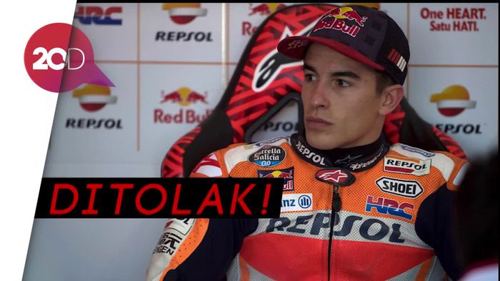 Saat Marquez Dihadang Temui Rossi di Paddock