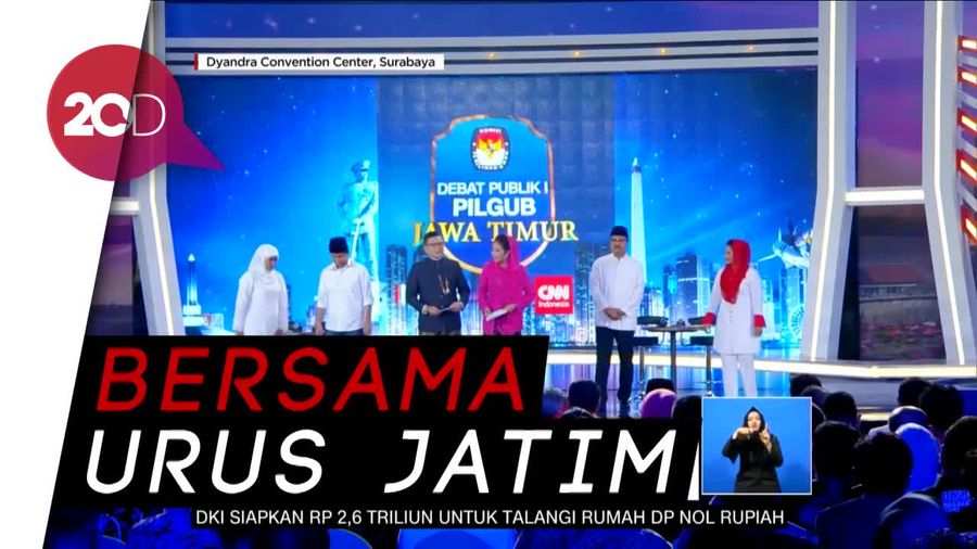 Khofifah-Emil Ikhtiar, Gus Ipul-Puti Soekarno Ikhlas