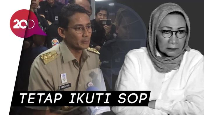 Sandi: Mobil Ibu Saya Diderek Dishub tapi Tak Protes Tuh