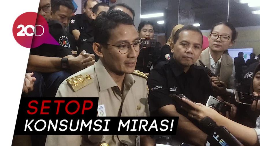 Sandi: Kesejahteraan Menurun, Warga Pilih Miras sebagai Solusi
