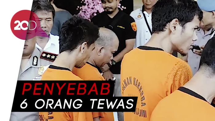 Polres Sukabumi Tangkap 4 Pelaku Miras Oplosan 