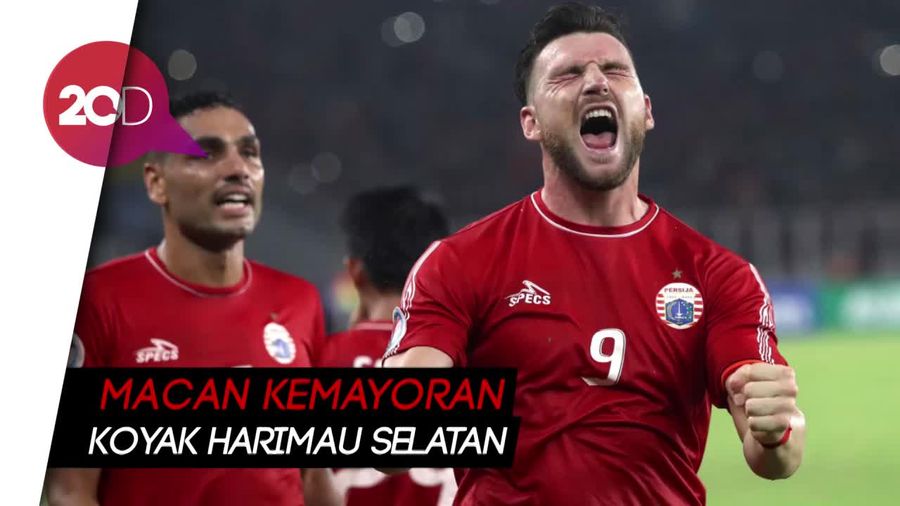 Tanpa Ampun! Persija Tekuk Lutut JDT Malaysia 4-0