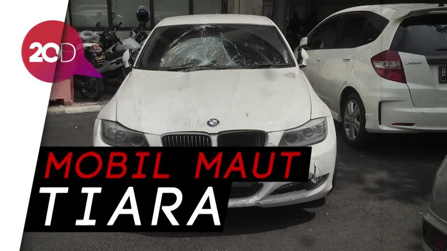 Ceceran Darah Driver Ojol Masih Membekas di Mobil Tiara