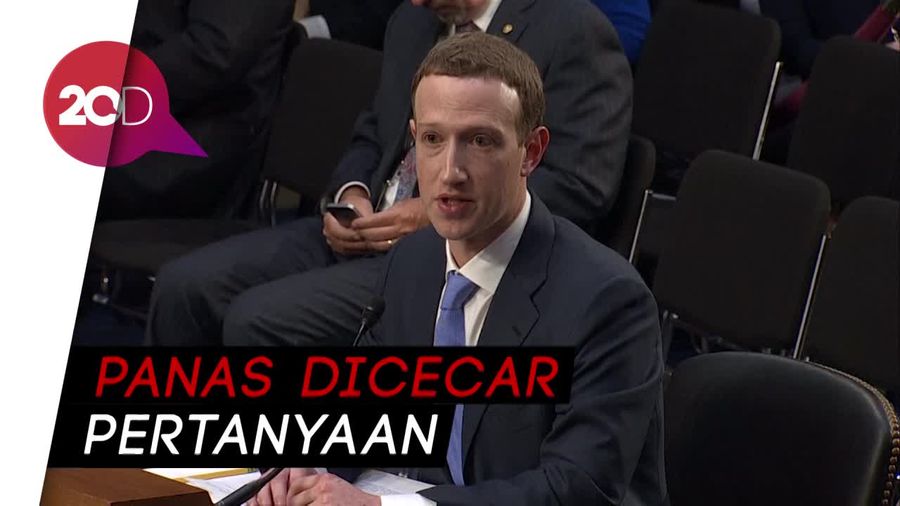 Mark Zuckerberg Disidang 5 Jam Soal Kebocoran Data Facebook