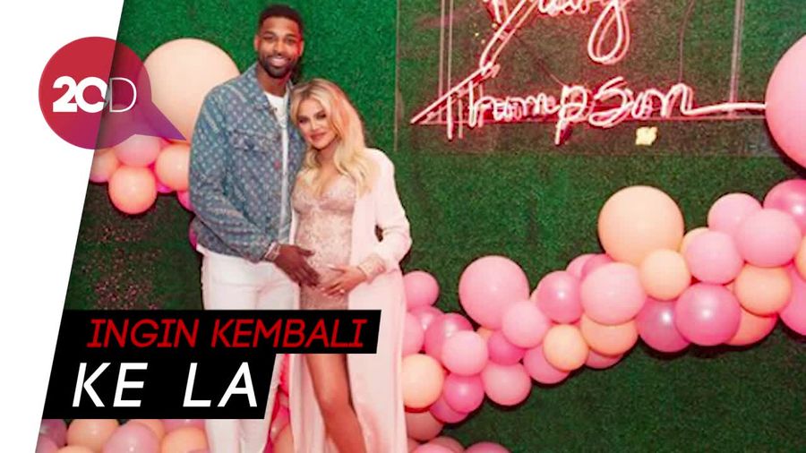 Diselingkuhi Tristan, Khloe Kardashian Menangis Histeris