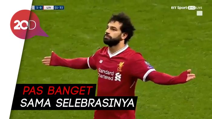 Kocak! Gol Salah ke Gawang Manchester City Pakai Backsound Titanic