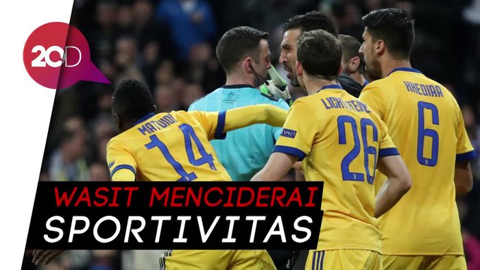 Buffon Santai Dikartu Merah Wasit