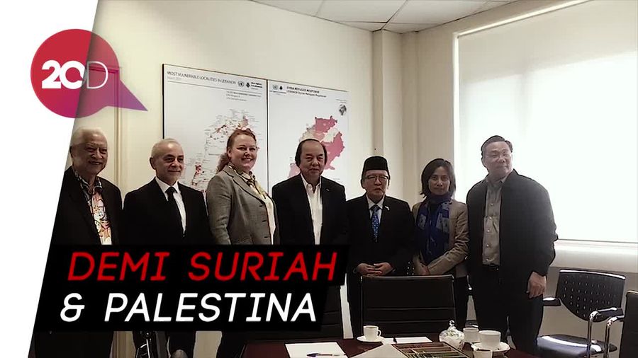 Dato Tahir Sumbang Puluhan Miliar ke Pengungsi Suriah dan Palestina