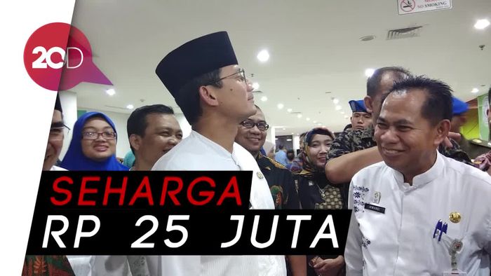 Sandi Kesulitan Basmi Oknum yang Sewakan Tenda di Tanah Abang