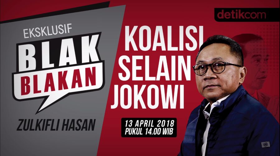 Blak-blakan Zulkifli Hasan: Koalisi Selain Jokowi