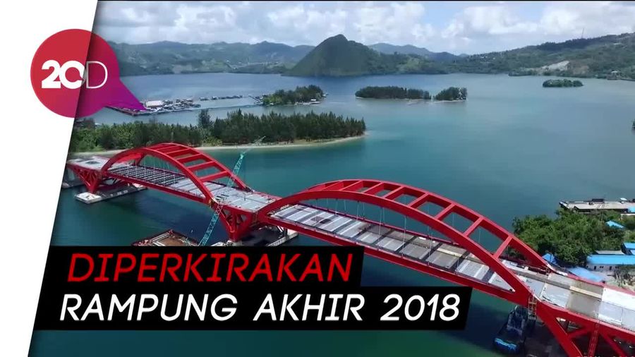 Melihat Progres Pembangunan Jembatan Holtekamp