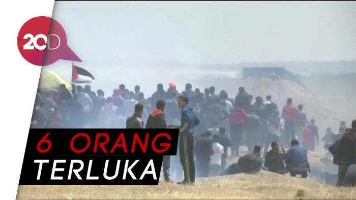 Palestina dan Israel Kembali Bentrok di Gaza