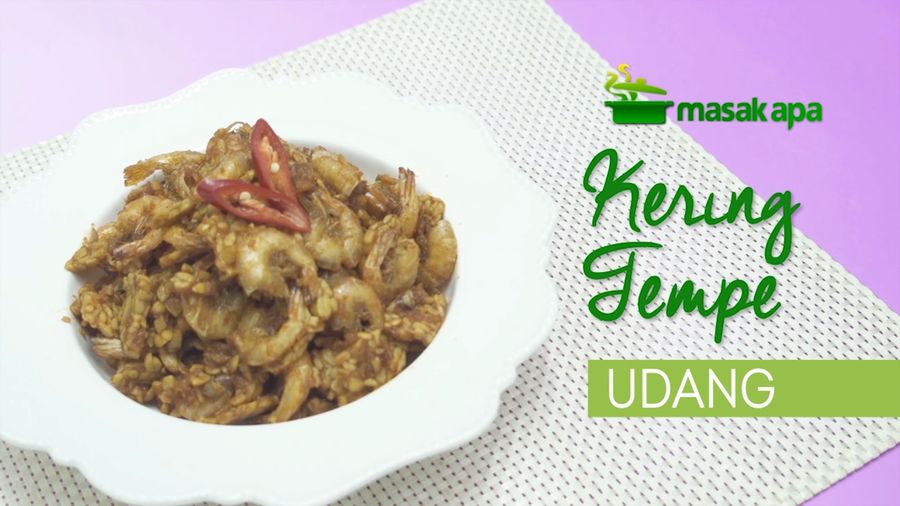 Gurih dan Renyah Kering Tempe Udang